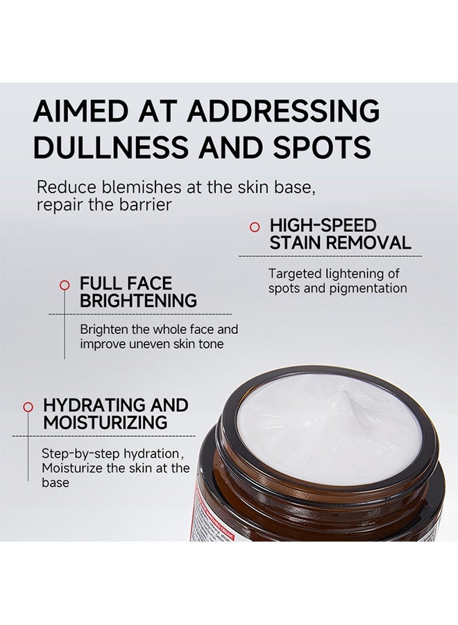 Meidián Whitening and Reducing Wrinkle Cream - Brightening, Hydrating and Moisturizing, Reducing Pigmentation, Firming and Anti-Wrinkle Brightening Cream 30g - Image 2